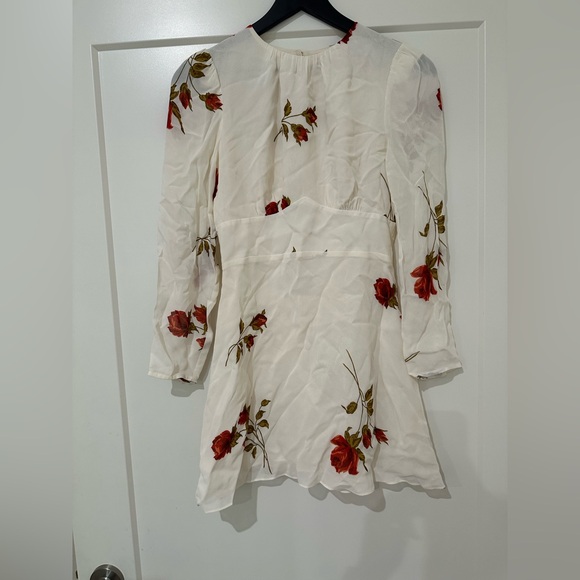 Reformation Laken Dress in American Beauty - Picture 3 of 7